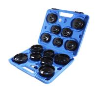 15 tlg Universal Ölfilterkappen Ölfilterschlüssel Mercedes BMW VW Ford Opel Fiat