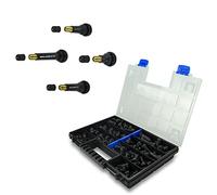 150x Haskyy Auto-Gummi-EPDM-Reifen-Ventile-Set-Satz 25x TR412 + 50x TR413 + 50x TR414 + 25x TR418 I Snap-in-Pkw Gummi Ventil I Ventilkappe Reifen Ventilaufsatz