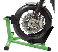 Bituxx Motorradständer Vorn mit Radwippe Grün, MS-15731
