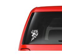 15cm Auto-Aufkleber Sticker Tribail Cat Katze Tieger D162