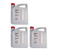 15l Original Nissan 5W30 DPF C4, API CF SM Motoröl 3x5Liter Kanister KE900-90043