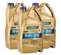 15L RAVENOL Motoröl SMP SAE 5W-30 für BMW Longlife-04 MB 229.51 VW 504 507