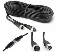 15M 4Pin Rückfahrkamera Verlängerung Kabel Videokabel Auto Wohnmobil Anhänger
