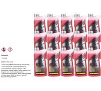 15x1 Liter MANNOL Kühlerfrostschutz Typ G12+ Antifreeze Kühlmittel -40°C rot