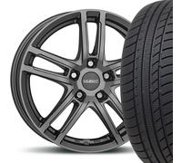 16" Alufelgen Grau Winterradsatz 215/65 R16 Winterreifen Renault Captur ab 2020