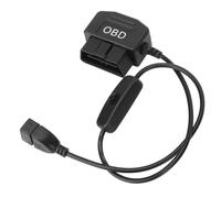 16 Pin OBD2 Stecker USB Strom Ladekabel OBD Adapter Kabel 18.9in Stecker Ladeger
