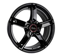 16 Zoll MAM W4 4x108 ET20 Alufelgen BLACK PAINTED