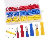 160/180-teiliges Kfz Steckverbinder Set, Fahrzeugverkabelungskomponenten aus Messing für eine stabile und sichere Stromkreisverbindung