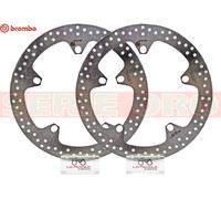 168B407D7 Paar Bremsscheiben BREMBO Vorne BMW K 1200 S ABS 2008