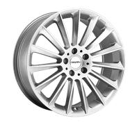 Carmani 17 Fritz White Silver Alufelge 18 Zoll ET35 5x112 ML66,6