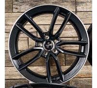 17 Zoll Alufelgen KT21 für Mercedes GLA GLB F2B 245G CLA A 250e F2A Matt Schwarz