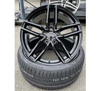 17 Zoll Andorra Alu Felgen 5x112 schwarz glanz für Audi A4 B8 8K A6 F2 S-Line