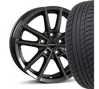 17 Zoll Borbet W ABE Winterräder 205/50 R17 Winterreifen für Skoda Yeti 5L Neu