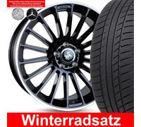 17 Zoll Eintragungsfreie AMG Design Alufelgen mit Winterreifen KT15 BLP 205/50