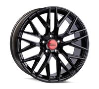 MAM RS4 black painted 7.5x17" ET45 LK5 112 ML 66.6 Alufelgen 17 Zoll