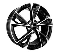 17 Zoll MAM RS6 5x120 ET35 Alufelgen BLACK FRONT POLISH