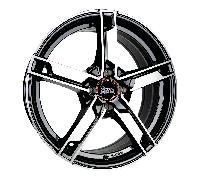MAM WHEELS MAM W4 black front polished 7.0Jx17 5x100 ET35