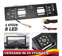 170° IR Rückfahrkamera Kennzeichenhalter Nummernschild Auto Einparkhilfe DE