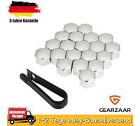 17mm für Radbolzen Radschrauben Radmuttern + ABZIEHER Kappen Bolzen Kappen Set