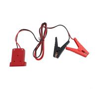18 V Batterie-Starthilfe-Adapter für 12 AWG Auto-Starthilfe-Umbausätze mit robusten Klemmen, 2 m Starthilfekabel für 12-24 V