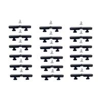 18 x Netzleiste 140 mm Planenleiste Abspannhaken Haken für Netz Anhänger Unsinn