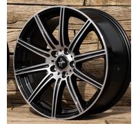 18 Zoll Alufelgen KT16 für Mercedes GLC 204X GLA GLA45 AMG W253 Schwarz Poliert