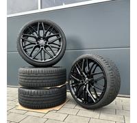 Damina Performance, DM08, 8x18 ET45 5x112 66,6, black painted