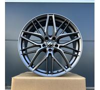 Damina Performance, DM08, 8x18 ET45 5x112 66,6, matt grey painted