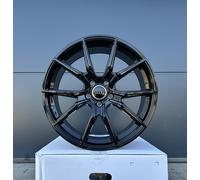 V1 Wheels V1 8,0 x 18 5 X 112 ET 45 Schwarz Glanz Felgen Audi A3 A4 A6 Q2