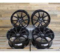 V1 Wheels V1 8,0 x 18 5 X 112 ET 45 Schwarz Glanz Felgen Audi A3 A4 A6 Q2