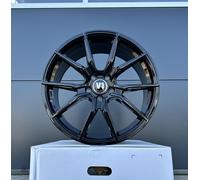 V1 Wheels V1 8,0 x 18 5 X 112 ET 45 Schwarz Glanz Felgen Audi A3 A4 A6 Q2