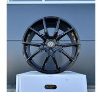 V1 Wheels V1 8,0 x 18 5 X 112 ET 45 Schwarz Glanz Felgen Audi A3 A4 A6 Q2