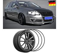 18 Zoll Felgenschutz Felgenschutzringe Felgenschoner Für VW Passat B6 B7 B8 3C