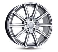 18 Zoll KESKIN KT16 5x112 ET45 Alufelgen PALLADIUM FRONT POLISH