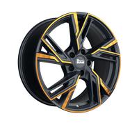 MAM Wheels Rs5 Matt Black Front Copper 8x18 ET 30 5/114.3 Alufelge Schwarz