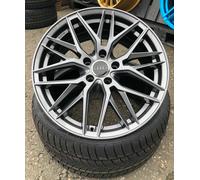18 Zoll Damina DM08 Felgen et45 5x112 grau für Mercedes W176 W177 Audi S-Line
