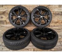 18 Zoll Sommerräder RS6 für Seat Cupra Ateca 225/50 R18 KH7 KHP ABE Schwarz