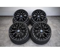 2DRV WH37 schwarz glanz lackiert 8x18" ET30 LK5 112 ML 66.6 Alufelgen 18 Zoll