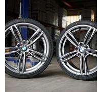 Damina Performance DM03 anthrazit 8x18" ET35 LK5 120 ML 72.6 Alufelgen 18 Zoll