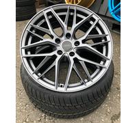 18 Zoll Damina DM08 Felgen et45 5x112 grau für Mercedes W176 W177 Audi S-Line