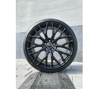 Alufelge 2DRV by WHEELWORLD by WHEELWORLD WH37 Einteilig Schwarz GlÃ¤nzend Lackiert (SW+) 8.00 x 18 ET 48.00 5x112.00 Wintertauglich