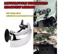 180° Toter Winkel Spiegel Motorrad Windschutz Weitwinkel Rückspiegel Part NEW