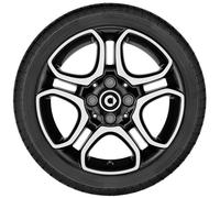 185/60 R15 84T smart 453 Winterkomplettrad Dunlop Hinterachse rechts Q44036121035A