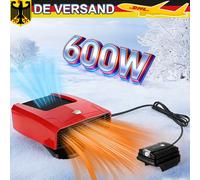 18V-21V Akku Heizlüfter 600 Watt Kfz Auto Zusatzheizung Keramikheizer mit LED DE