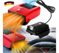 18V-21V Akku Heizlüfter 600 Watt Kfz Auto Zusatzheizung Keramikheizer mit LED DE
