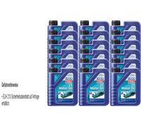 18x Liqui Moly Marine 2T Motor Oil Motorrad Motoröl API TC JASO FB 1L