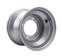 18X9.50-8 ATV Felge, Aluminiumlegierung, 8 Zoll, Robuste Offroad Radnabe - Hohe Festigkeit, Vielseitige Kompatibilität, Für ATV und Go Karts (4 Loch)