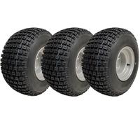 18x9.50-8 ATV Knobby Reifen montiert auf 4 Bolzen 100mm PKD Felge Wanda P322 ...