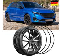 18Zoll Felgenschutz Felgenschutzringe Felgenschoner Für Peugeot 308 408 508