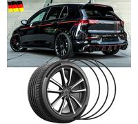 18Zoll Felgenschutz Felgenschutzringe Felgenschoner Für VW Golf 8 R-Line GTI GTD